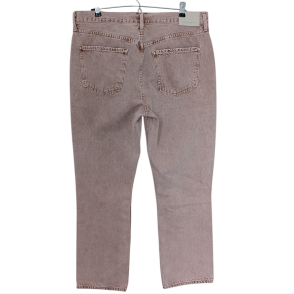 Citizens of Humanity Jolene High Rise Ankle Straight Leg Jean Rosewater Women 32 - Picture 3 of 12